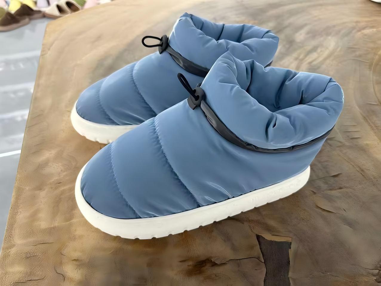 รองเท้าแตะผ้าฝ้ายกันลื่นกันน้ำแบบเติมลง